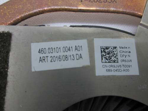 Dell Inspiron 14 CPU Heatsink And Cooling Fan 460.03101.0041 A01
